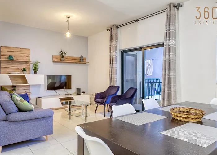 Апартаменты A Lovely 2br Just Off Spinola Bay By 360 Estates