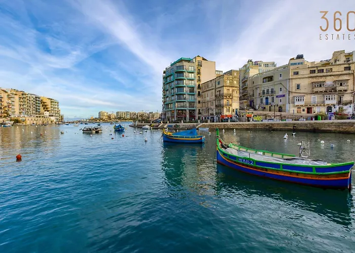 Апартаменты A Lovely 2br Just Off Spinola Bay By 360 Estates