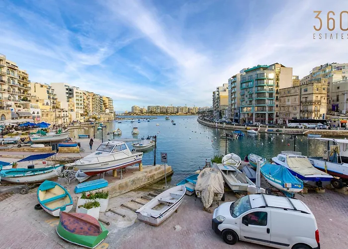 A Lovely 2br Just Off Spinola Bay By 360 Estates * Saint Julian's